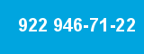 922 946-71-22